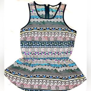 Multicolor Patterned Women's Top (Print and Polka Dot) $15 each